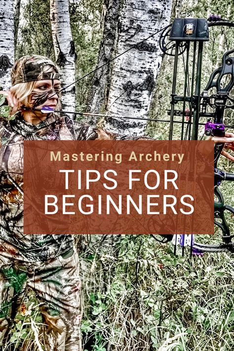 Women Bow Hunting, Bow Hunting For Beginners, Diy Archery Target, Womens Hunting, Bow Hunting Women, Archery For Beginners, Diy Archery, Archery Poses, Bow Hunting Tips