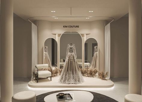 Bridal Changing Room, Bridal Dress Store, Bridal Interior Design, Dress Showroom Interior Design, Wedding Dress Shop Interior Design, Bridal Showroom Interior Design, Bridal Salon Interior Design, Bridal Store Interior Design, Dress Boutique Interior Design