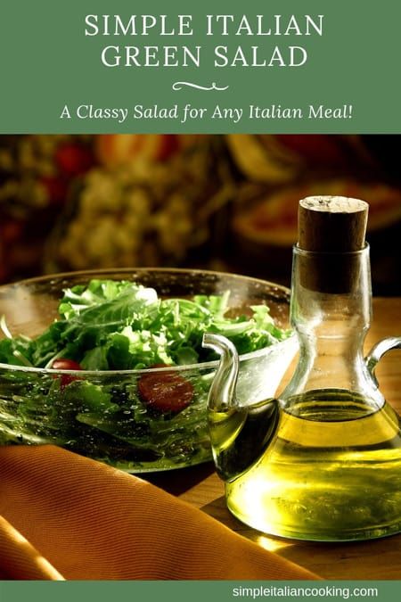 How to Make a Simple Italian Green Salad Italian Green Salad, Salad With Olive Oil, Italian Cooking Recipes, Healthy Italian Recipes, Italian Salad Recipes, The Best Salad, Best Salad, Recipe Italian, Olive Oil Recipes