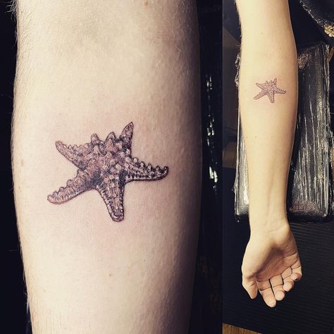 Star Fish Tattoo, Aquatic Tattoo, Lisa Tattoo, Starfish Tattoo, Star Of The Sea, Doodle Tattoo, Fish Tattoo, Large Tattoos, All Heart