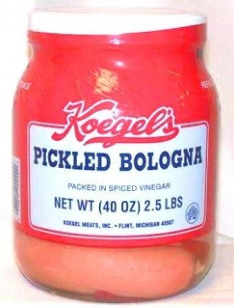 Hot Pickled Bologna Recipe, Pickled Bologna Recipe, Pickled Bologna, Pickled Meat, Pickled Sausage, Bologna Recipes, Pickled Eggs Recipe, Pickled Eggs, Meat Appetizers