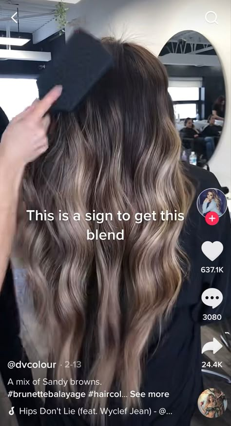 Light Brunette Ombre, Subtle Balayage Hair Blonde, Dark Brunette Root Melt, Brunette Hair With Dimension Balayage, Sandy Brown Blonde Hair, Dark Hair Root Melt, Beliage Hair Dark Brown To Blonde, Dark Root Melt Brunette, Dark Smudge Root Brunette