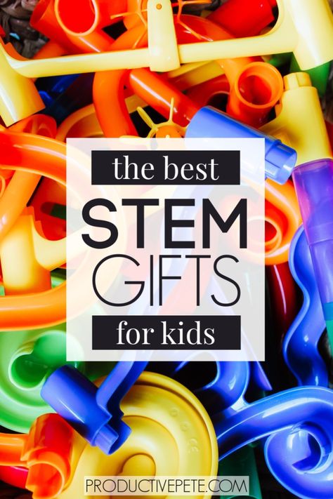 Make their birthday or Christmas presents fun & educational with something from this list of the Best STEM Gifts for Kids. Ideas include science kits, labs, games, building sets & so much more for hands-on learning for the curious kid on your list. These interactive STEM gifts for girls and boys offer something for all ages, from 3-year-olds to tweens. #stem #steam #kidscience #giftsforkids #christmas #birthday #stemgifts Christmas Presents For Boys, Christmas Presents For Kids, Christmas Stem, Math Gift, Curious Kids, Stem Steam, Presents For Girls, Cool Gifts For Kids, Stem Science