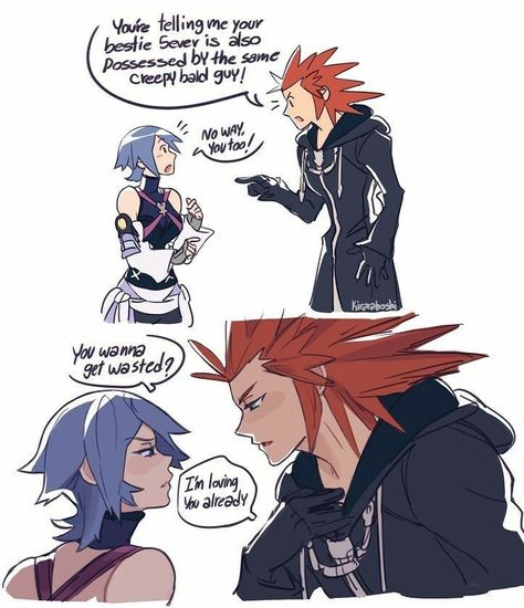 If Axel and Aqua meet. I would really be laughing and loving this if it actually happens if they meet each other! Friends Drinking, Kingdom Hearts Funny, Kingdom Hearts Games, Kh 3, Frozen Waffles, Kingdom Hearts Fanart, Disney Kingdom, Kingdom Hearts Art, Kingdom Heart