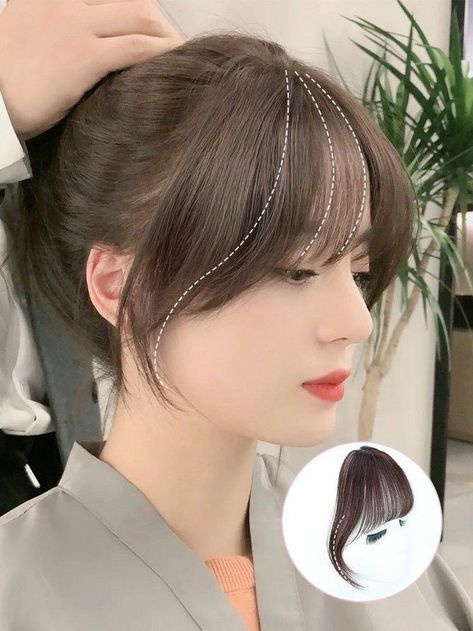 Korean Pony, Hair Style Korea, Hair Inspiration Long, Colour Hair, Fesyen Rambut, Hair Cutting Videos, Bangs With Medium Hair, Hairstyles For Layered Hair, Trendy Hairstyle