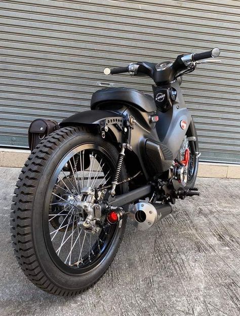 Honda Super Cub C125 Gets Reworked by K-Speed Thailand Bike Wheel Wreath, C90 Honda, Wheel Wreath, Honda Scrambler, Honda C70, Honda Super Cub, Super Cub, Honda Cub, Old Bicycle