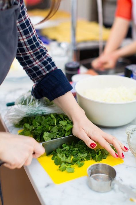 10 Tips to Help You Cook Faster — Tips from The Kitchn | The Kitchn Freezer Meal Party, Coconut Jam, Meal Kits, Kitchen Skills, Cooking 101, Freezer Meal, Meal Kit, Food Tips, Kitchen Tips