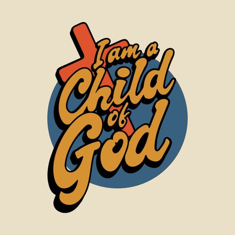 Check out this awesome 'Christian+Apparel+Clothing+Gifts+-+Child+of+God' design on @TeePublic! Graphic Design Bible Verse, Jesus Design Graphic, I Am A Child Of God, Christian Poster Design, Jesus Graphic Design, Christian Brands, Posters Christian, Mini Dress Spring, Jesus Graphic