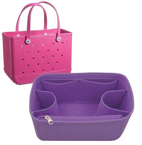 PRICES MAY VARY. felt organizer insert The product is made of high-grade felt, and the rubber bag is not included in the purchase. felt insert size: Medium organizer: 14×5.1×7.5 inches (length× width× height). Fits medium Borg bag, the bottom is 13.4 inches long, Large organizer: 17.5×7×9.5 inches (length× width× height). Fits large Borg bag, the bottom of the bag is 16.5 inches long, Please check the size carefully and compare the purchase beach bag tote bag organizer is made of strong, soft an Bag Divider, Bogg Bag Accessories, Felt Organizer, Rubber Bags, Tote Bag Organizer, Nurse Aesthetic, Bogg Bag, Car Organization, Handbag Essentials