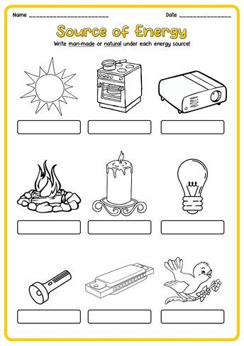 Heat And Light Worksheets, Grade One Science Worksheets, Sources Of Energy Worksheet, Light Energy Worksheet, Science Worksheets Grade 2, Science Worksheets For Preschool, Grade 3 Science Worksheets, Grade 2 Science Worksheets, Science Worksheets For Grade 1