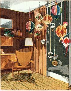 Villa Italia, Xmas Inspiration, Large Ornaments, Mcm Christmas, 1960s Christmas, 70s Christmas, Chirstmas Decor, Retro Christmas Cards, Retro Christmas Decorations