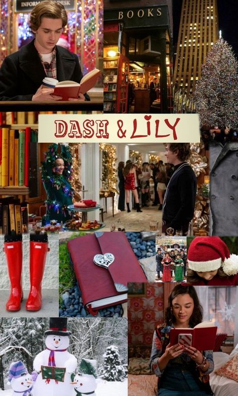 Dash And Lily Poster, Dash And Lily Wallpaper, Lily And Dash, Dash And Lily Aesthetic, Dash And Lily, Dash Lily, Austin Abrams, Lily Wallpaper, Scene Aesthetic