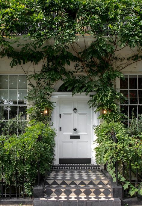 Old House Entrance, Pretty Doors, Ashley Kane, Marble Staircase, Rosewood Hotel, Entrance Porch, London House, Green Goddess, My Past