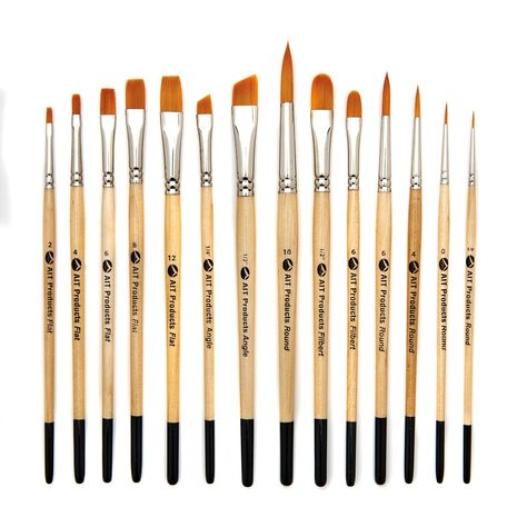 Paint Brushes Aesthetic, Watercolor Paintbrushes, Paint Materials, Paint Accessories, Painting Fur, Brushes Paint, Paint Brush Set, Acrylic Paint Brushes, Brush Paint