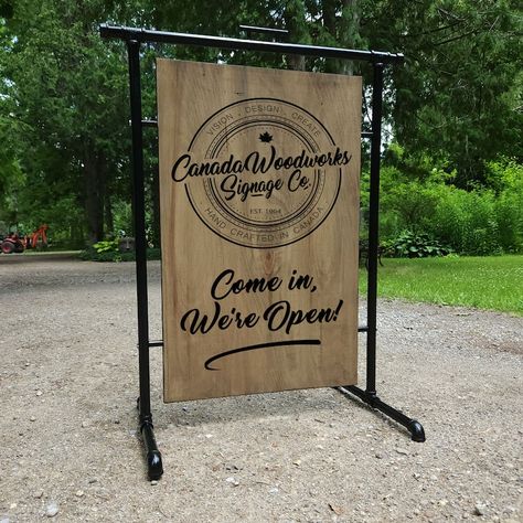 Sandwich Board 2-sided Custom Pipe Frame Portable Sign Personalized Business Sign Market Sign Event Sign Wedding Retail Restaurant Lawn Sign - Etsy How To Make A Sandwich Board Sign, Retail Restaurant, Sandwich Board Signs, Sidewalk Sign, Sandwich Board, Market Sign, How To Make Sandwich, Event Sign, Lawn Sign