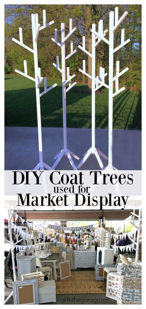 Diy Purse Display, Coat Trees, Vintage Markets Display, Booth Display Ideas Diy, Jewelry To Sell, Craft Booth Design, Fair Crafts, Market Stall Display, Vendor Booth Display