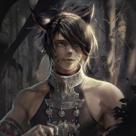 Miqo'te Male, Ffxiv Fanart, Cyberpunk Red, Fantasy Wizard, Demi Human, Buku Harry Potter, Fantasy Creature, Karakter Disney, Roleplay Characters