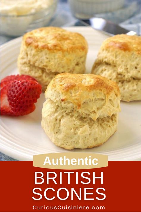 Aussie Recipes, Scones And Clotted Cream, Kenyan Tea, Scones And Jam, British Scones, Tea Scones, High Tea Food, British Cooking, British Recipes