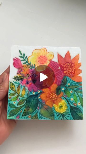 Regina Lord - Creative Kismet on Instagram: "Just one of the ways I like to paint flowers. I look for them in the colorful underpainting and bring them out. This one is an oldie from last year. 
.
.
.
.
.
#bloomingflowers #flowerpainting #foreverflowers #colorfulblooms #flowerlover #artbyReginaLord" Paint Flowers, Forever Flowers, Flower Lover, Blooming Flowers, Flower Painting, Bring It On, Paint, Flowers, On Instagram