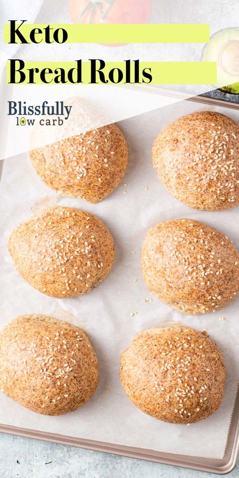 Keto Bread Rolls Easy Keto Bread Recipe, Low Carb Pancake Recipe, Best Low Carb Bread, Keto Flour, Keto Bread Recipe, 1000 Calorie, Keto Banana Bread, Almond Flour Bread, No Bread Diet