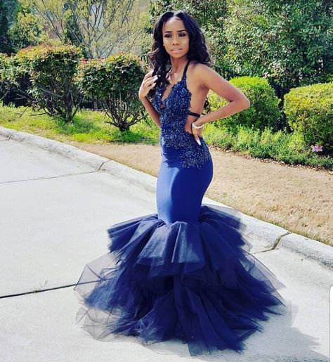 Layered Prom Dress, African Prom Dress, Bodycon Prom Dresses, African Prom Dresses, Royal Blue Prom Dresses, Prom Girl Dresses, Evening Dress Floor Length, Blue Mermaid, Prom Girl