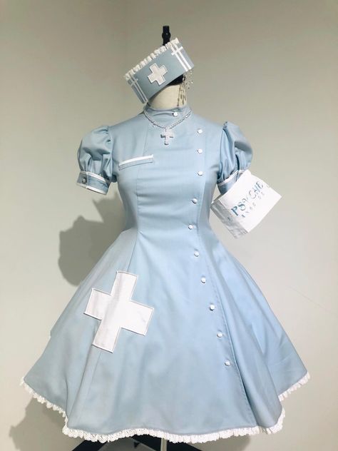 Nurse Outfit, Nursing Clothes, Other Outfits, Kawaii Clothes, Cosplay Outfits, Harajuku Fashion, Teenage Fashion Outfits, Lolita Dress, Edgy Outfits