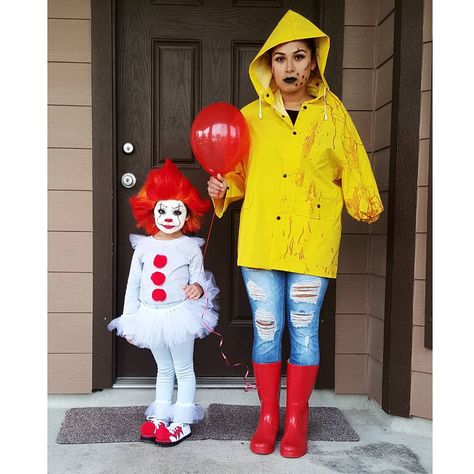 It, pennywise costume, Georgie costume, toddler pennywise, homemade costume, homemade pennywise costume Baby It Costume, Penny Wise Family Costume, Toddler Saw Costume, Scary Toddler Costumes Girl, Georgie Pennywise Costume, Diy Georgie Costume It, Pennywise Family Costume, Toddler Pennywise Costume Girl, Pennywise Child Costume