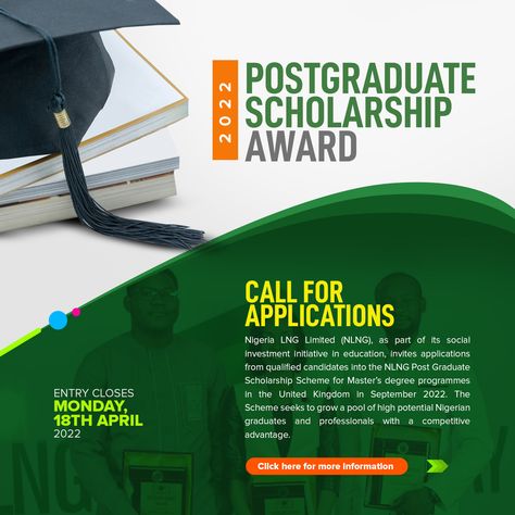 NLNG Post Graduate Scholarship Scheme for Master’s Degree Programmes in United Kingdom Graduate Scholarships, International Passport, Bio Data, Graduate Degree, Environmental Studies, Master's Degree, Uk Universities, Masters Degree, September 2022