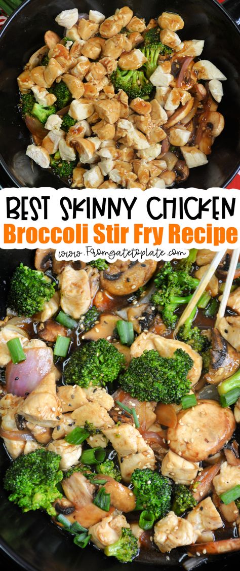 Chicken Broccoli Stir Fry, Low Fat Chicken, Low Calorie Chicken, Healthy Stir Fry, Fry Chicken, Stir Fry Recipes Chicken, Weight Watchers Chicken, Broccoli Stir Fry, Chicken And Broccoli