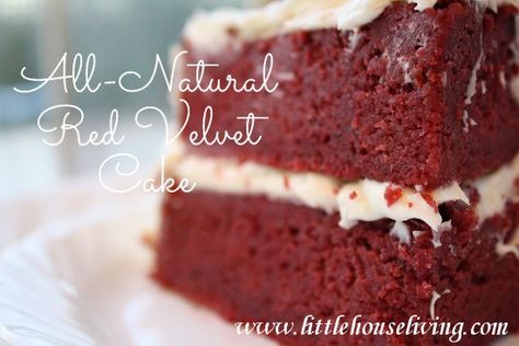 All Natural Red Velvet Cake Recipe   This is made with beet puree instead of food dye. Before you say, 'Gross!' I've heard that this is how they used to make it back in the day -when chocolate was rationed. Natural Red Velvet Cake Recipe, Red Velvet Recipes, Resipi Kek, Coconut Dessert, Red Velvet Cake Recipe, Velvet Cake Recipes, Cake Frosting, Velvet Cake, Red Velvet Cake