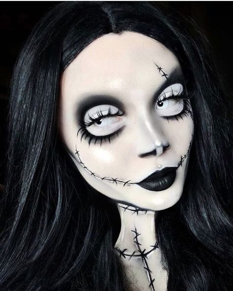 Fest Smink, Carnaval Make-up, Halloween Mujer, Makeup Zombie, Fantasy Make-up, Halloweenský Makeup, Halloween Make-up Looks, Holloween Makeup, Creepy Halloween Makeup