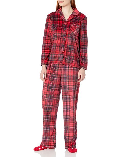 Plaid Pjs, Cotton Pajamas Women, Buffalo Plaid Shirt, Womens Pjs, Plaid Pajamas, Fleece Pajamas, Womens Pyjama Sets, Women Nightwear, Traditional Fashion