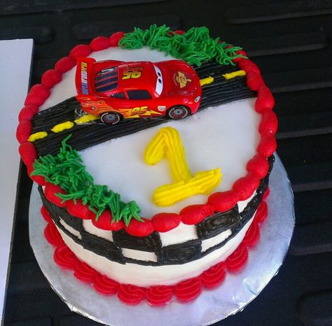 CARS Steve McQueen smash cake Lightning Mcqueen Smash Cake, Cars Theme Smash Cake, Smash Cake Cars Theme, Car Theme Smash Cake, Race Car Smash Cake Boy, 1st Birthday Race Car Smash Cake, Fast One Smash Cake, Racecar Smash Cake 1st Birthdays, Cars Desserts