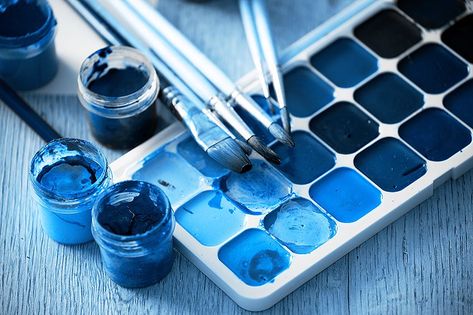 Painting Skin, Color Mixing Guide, Image Bleu, Photo Bleu, Blue Aesthetic Dark, Everything Is Blue, Baby Blue Aesthetic, Light Blue Aesthetic, Azure Blue