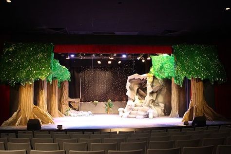 Book Set Design, Jungle Book Costumes, Set Design Ideas, Lion King Jr, Jungle Decor, Dance Program, Kids Theater, Stage Set Design, Set Design Theatre