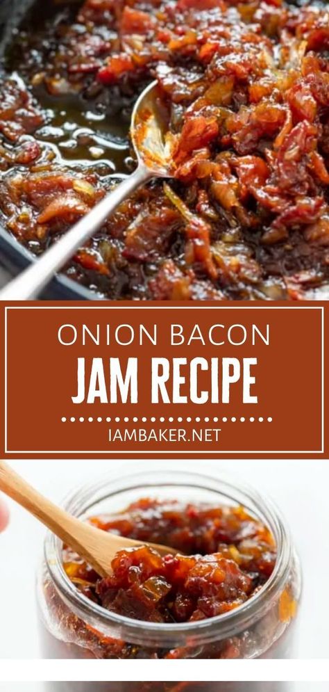 Best Bacon Jam Recipe, Onion Bacon Jam, Low Carb Veggie, Bacon Onion Jam, Bacon Jam Recipe, Onion Jam, Best Bacon, Bacon Jam, Bacon Recipes