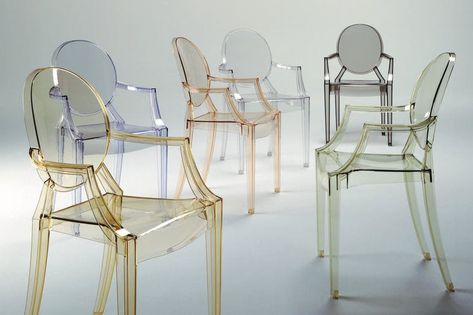 Cheap Desk Chairs, Philippe Starck Design, Louis Ghost Chair, Famous Chair, Louis Chairs, Ghost Chairs, Space Furniture, Philippe Starck, Cool Chairs