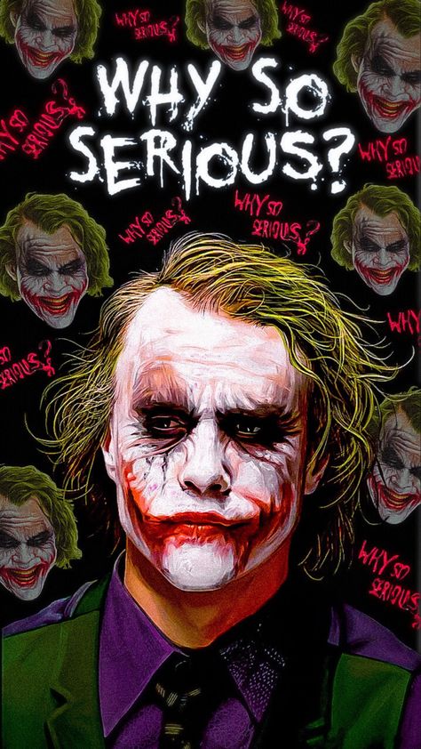 Joker - Heath Ledger Heath Ledger Joker Poster, Joker Ledger, Heath Ledger Joker Wallpaper, Joker Art Drawing, Joker Why So Serious, Image Joker, Joker Cartoon, Photographie New York, Joker Dark Knight