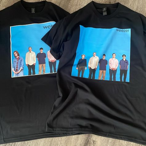 Dont know who weezer is but something a customer wanted done!! #ontothemoney #weezer #tshirt Weezercore Outfit, Weezer Tshirt, Weezer Shirt, Concert Outfit Dress, Dress To Impress Outfits, Weezer, Outfit Dress, August 15, I Have No Friends