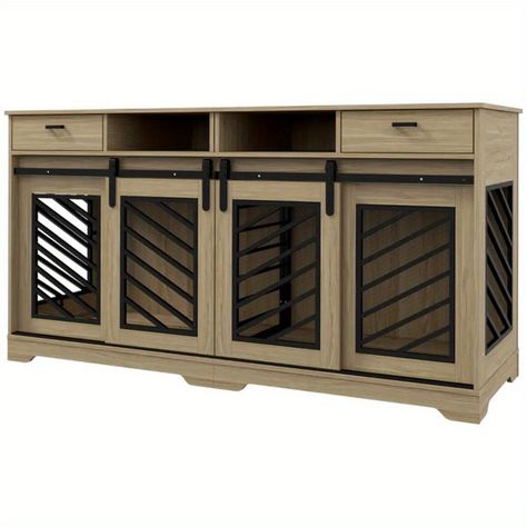 Faster shipping. Better service Modern Dog Kennel, Double Dog Crate Furniture, Pet Crate Furniture, Custom Dog Crate, Collapsible Dog Crate, Double Dog Crate, Dog Crate End Table, Kennel Furniture, Dog Crate Table