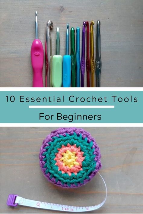 Start Crocheting, Crochet Doll Dress, Beginner Crochet Tutorial, Crochet Earrings Pattern, Crochet Tools, Crochet Supplies, Step By Step Crochet, Knitting Tools, Knitting Supplies