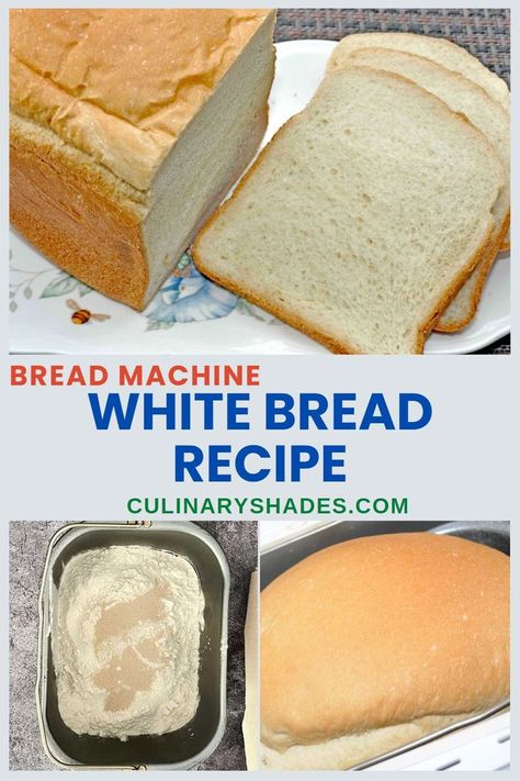 white bread. Bread Maker White Bread Recipe, Best White Bread Recipe, Bread Machine White Bread, White Bread Machine Recipes, Bread Machine Recipes Sweet, Easy White Bread Recipe, Soft Bread Recipe, Easy Bread Machine Recipes, Best Bread Machine