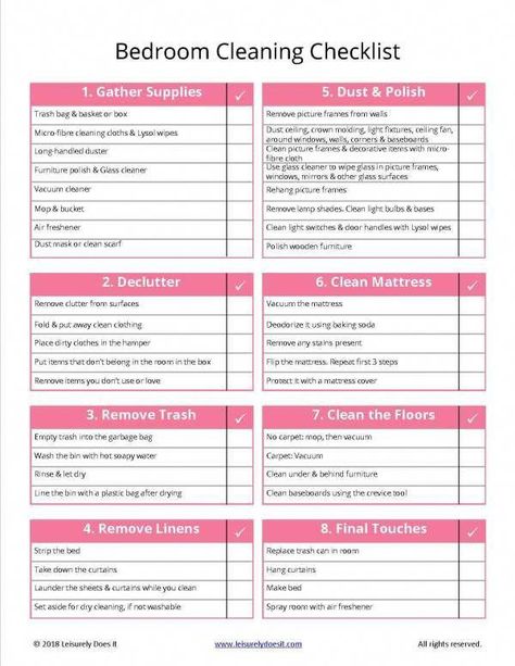 Deep Cleaning Bedroom, How To Deep Clean Your Room, Bedroom Cleaning Checklist, Bedroom Checklist, Bathroom Cleaning Checklist, Bedroom Cleaning, Room Cleaning Tips, To Do App, Cleaning Hacks Tips And Tricks