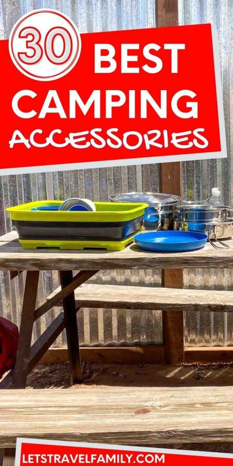 Glamping Accessories, Rv Camping Accessories, Camping Necessities, Tent Camping Hacks, Camping Must Haves, Camping Hacks Diy, Camping Set Up, Camping Storage, Camping Organization