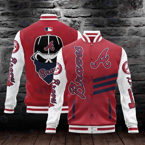 Atlanta Braves Major League Baseball Aop Varsity Jacket Unisex Style Shirtstylecentral. This classic shirt will give your outfit a little flair. Because comfort and design were given careful consideration throughout its creation, it is a versatile choice for both formal and casual settings. Invest in a new wardrobe by using this essential item. #baseball #atlanta braves #major league #Shirt #Shirtstylecentral Major League Baseball, Major League, Atlanta Braves, 30 Day, Varsity Jacket, Atlanta, Return Policy, Baseball