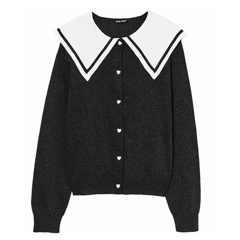 MY DEAR SAILOR CARDIGAN ❤ liked on Polyvore featuring tops, cardigans, cardigan top, sailor top and sailor cardigan Sailor Cardigan, Png Outfits, Sailor Top, Fashion Figures, Cardigan Top, High Fashion Street Style, Childrens Fashion, Aesthetic Clothes, Pretty Outfits