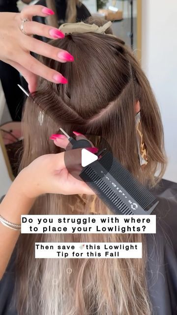 47 likes, 8 comments - sarahzstylz on September 23, 2024: "Do you struggle with where to place your Lowlight? You’re going to want to save 🔖 this tip for the Fall 🍁 - Using @joico Blonde Life Powder Lightener. Lowlights ~ Joico Lumishine Liquid Demi 7NB ( This season’s 🍂favorite formula) Tools ⚒️ @pinkpewter Triple Threat comb @framar foils @cooboard #btcxjoicopartner #joico#behindthechair #btcreelquickie #hairbrained #beautylaunchpad #hairtrends #hairtips #haireducation #haireducator # Joico Blonde Life, Hair Brained, September 23, Triple Threat, Hair Tutorials, Hair Hacks, Hair Trends, Hair Tutorial, The Fall