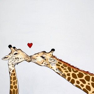 #giraffe #kisses #heart #love Giraffe Pictures, Giraffe Illustration, Giraffe Art, Cute Giraffe, Giraffes, All You Need Is Love, Spirit Animal, Beautiful Creatures, Animals Beautiful