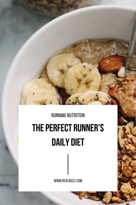 We’d all like to be perfect runners and we’d all like to have the perfect diet. But although it seems overwhelming at first, the reality is that any organised approach to running, fitness and nutrition really isn’t that difficult to master. You can eat healthily, but you just have to plan it.  #runner #runningnutrition #nutritiontips #guide #tips #dailydiet #realbuzz 5k Diet Plan, Running Eating Plan, Eating Plan For Runners, Best Diet For Runners, Cross Country Running Diet, Runner Diet Plan Meals, Best Food For Runners Diet, Runners Diet Plan Training, Diet For Marathon Training