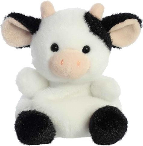 Palm Pals, Cute Stuffed Animals, Cute Cows, Animal Plush Toys, Soft Toy, Cool Bands, Stuffed Animal, Toy Collection, Soft Plush